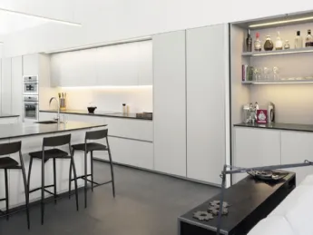 Viva laccato con isola