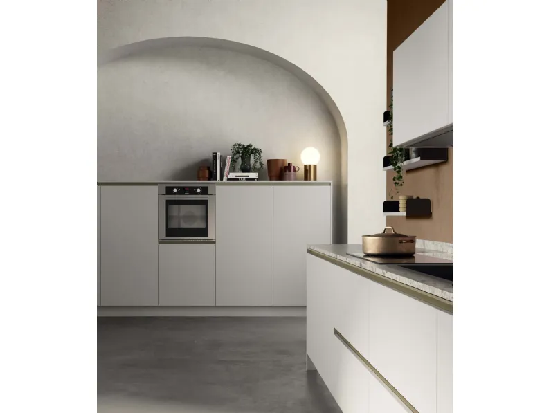 Cucina Design con isola Cloè 04 di Zecchinon Cucine