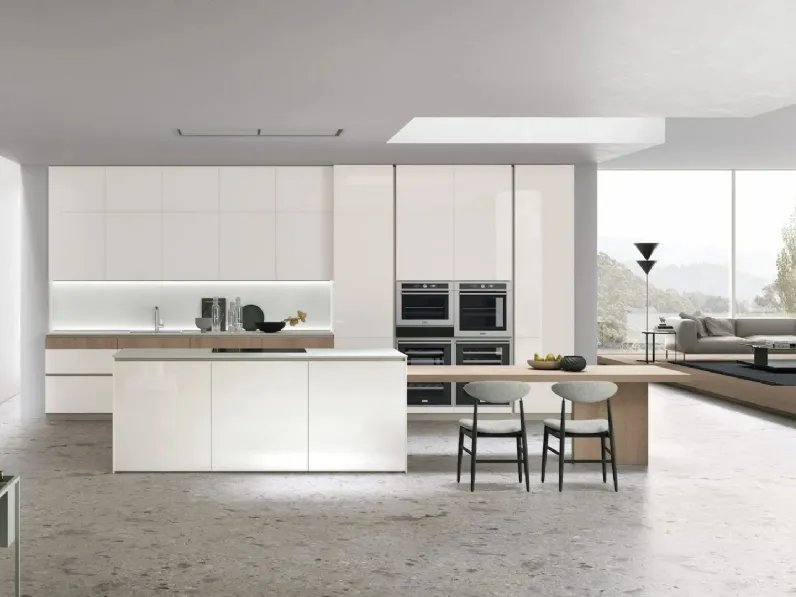 Cucina Moderna con isola Aliant 02 di Stosa