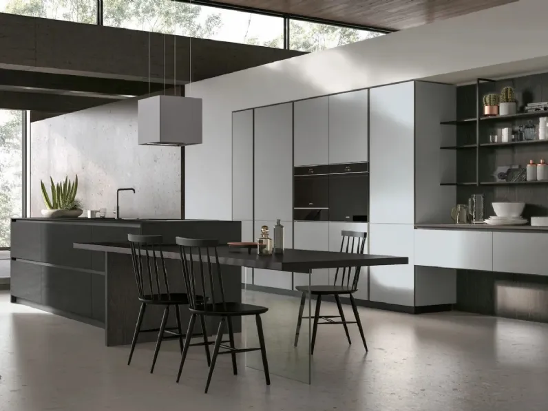 Cucina Moderna con isola Aliant 07 di Stosa