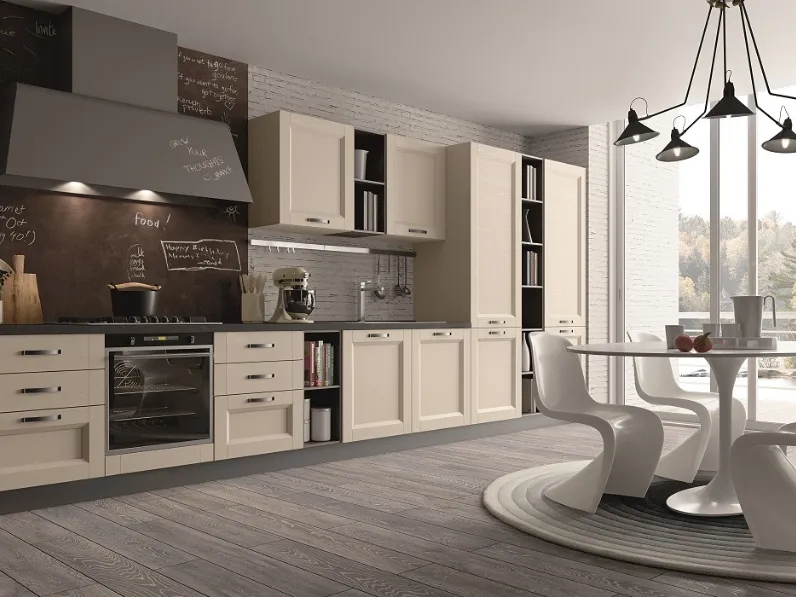 Cucina Moderna lineare Angel 4 di Cucinesse