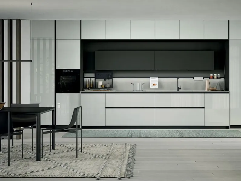 Cucina Moderna lineare Aria Tech 02 di Forma Cucine