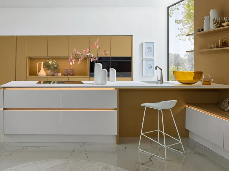Cucina Moderna Artline Soft Lack Caramel di Nolte
