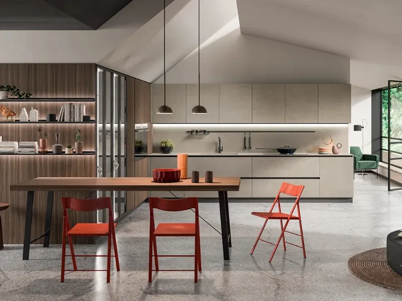 Cucina Moderna angolare Twenty Moderno 07 di Astra