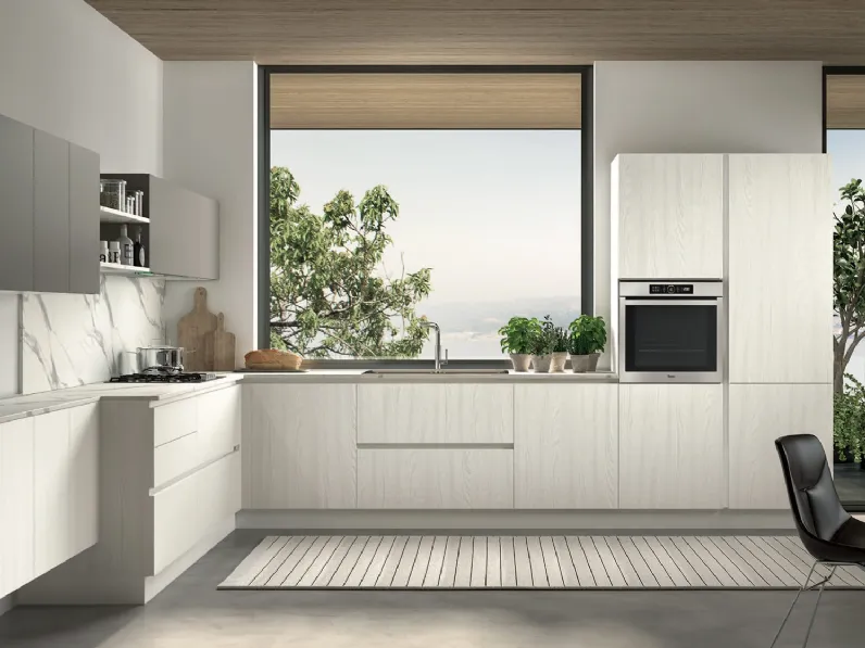 Cucina Moderna angolare Astro 05 di Essebi