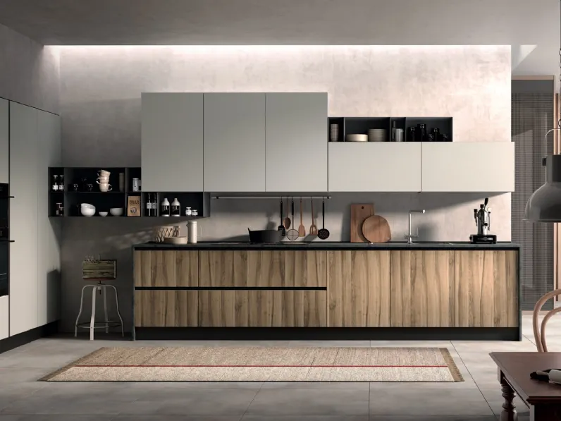 Cucina Moderna ad angolo Astro 07 di Essebi