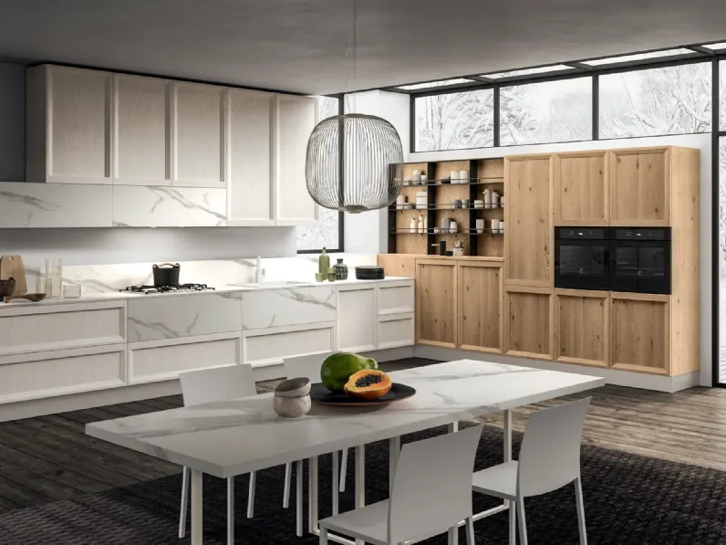 Cucina Moderna angolare Atelier Contemporaneo 02 di Astra