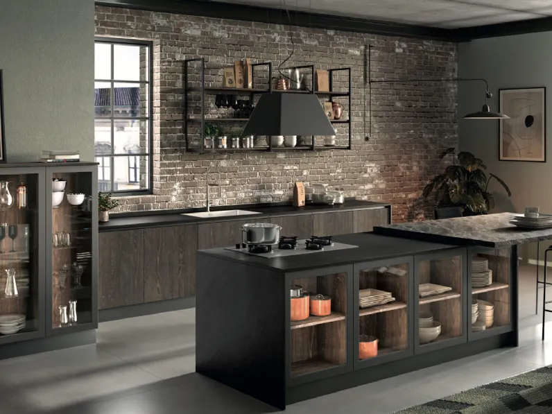 Cucina Moderna con isola Azimut 01 di Essebi