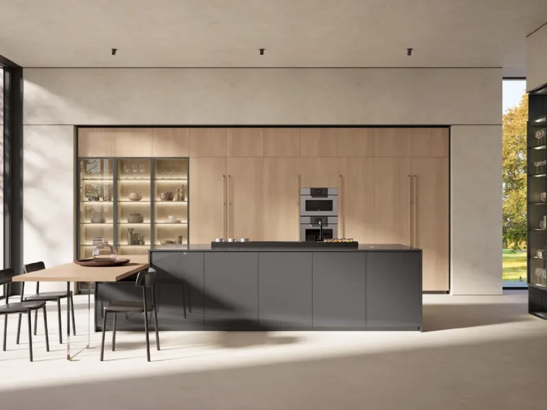 Cucina Moderna con isola Brera 05 di Lube