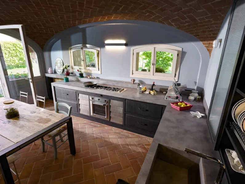 Cucina Moderna angolare Brera 76 di Marchi