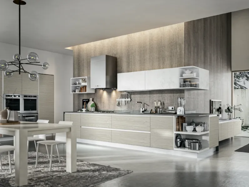 Cucina Moderna Cartesia angolare di Home Cucine
