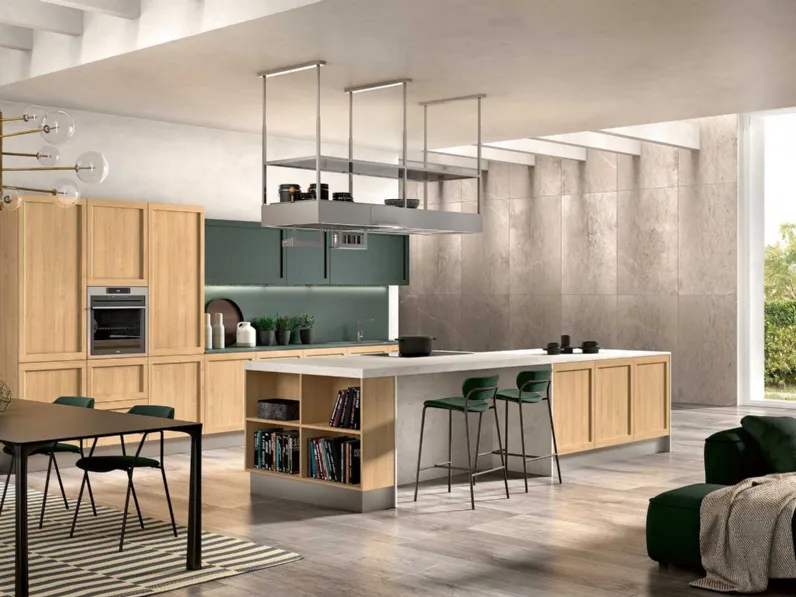 Cucina Moderna con isola Class 01 di GM Cucine