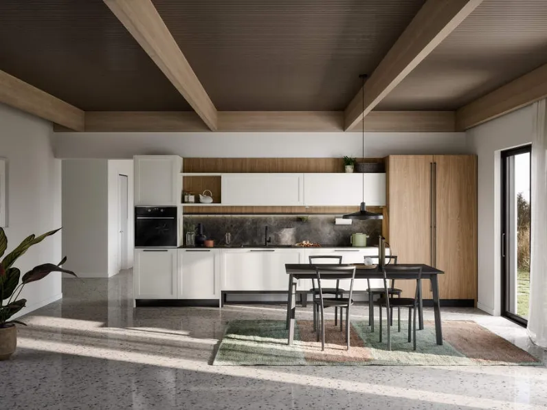 Cucina Moderna lineare Clio Composizione 05 di Prima Cucine