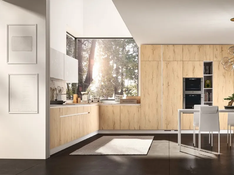 Cucina Moderna angolare Cloe 01 di Mobilegno