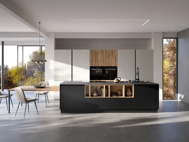 Cucina Moderna con isola Easy 05 di Ar-due
