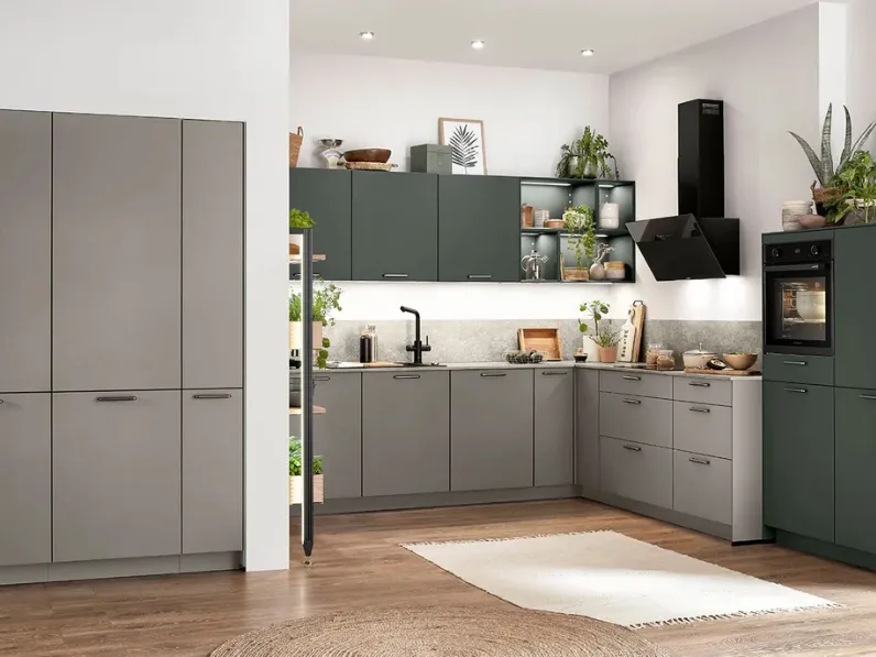 Cucina Moderna angolare Easytouch 970 di Nobilia