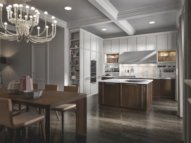 Cucina Moderna Estetica con isola di Home Cucine