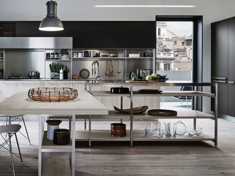Cucina Moderna ad angolo Ethica di Veneta Cucine