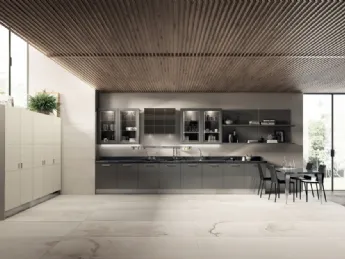 La cucina moderna Exclusiva 08 di Scavolini è un capolavoro di design contemporaneo.