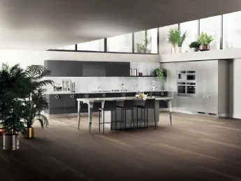 Scavolini: la moderna angolare Exclusiva 09.