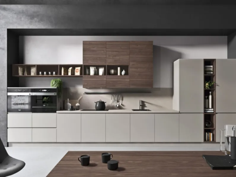 Cucina Moderna lineare Flo Evo 01 di Ar-Tre