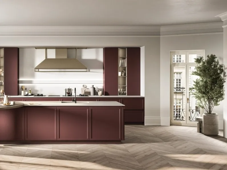 Cucina Moderna con isola Frame 01 di Snaidero