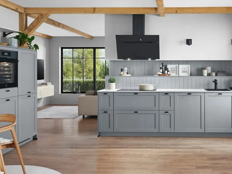 Cucina Moderna ad angolo Frame 614 di Nobilia