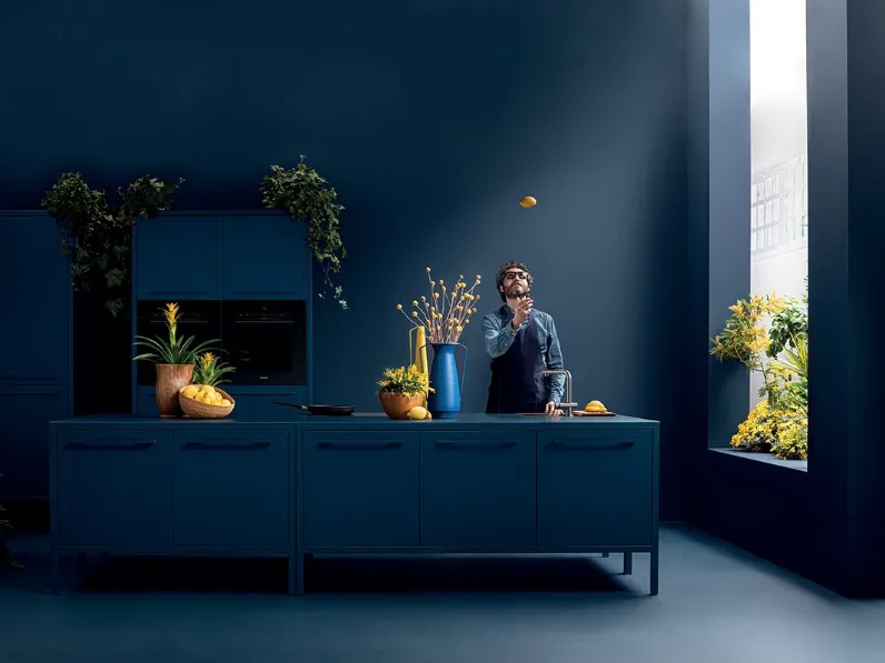 Cucina Moderna Frame Tone-on-Tone 02 di Fantin