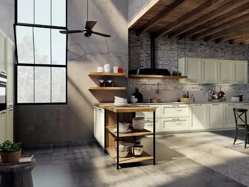 Cucina Moderna con penisola Charme di Fratelli Mirandola