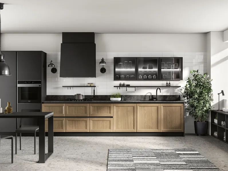 Cucina Moderna lineare Futura 13 di Colombini Kitchen