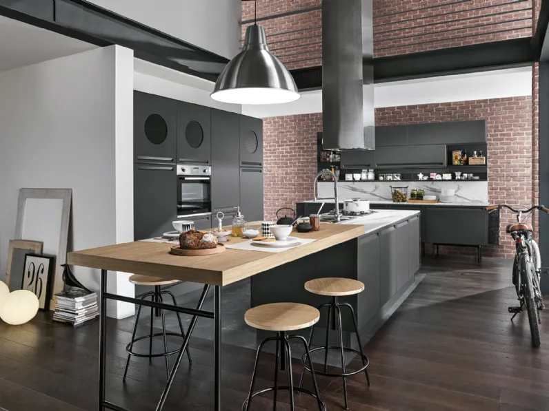Cucina Moderna con isola Isla 01 di Colombini Kitchen