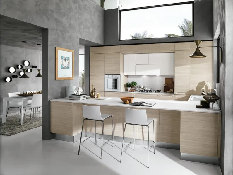 Cucina Moderna ad angolo Isla 03 di Colombini Kitchen