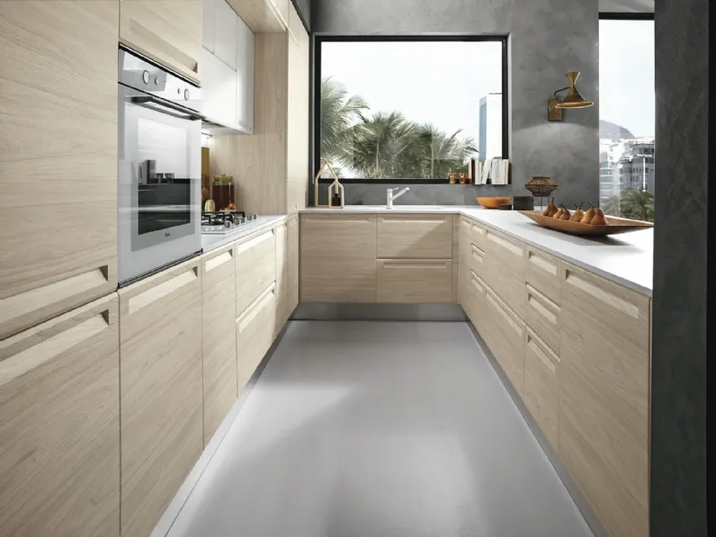 Cucina Moderna ad angolo Isla 03 di Colombini Kitchen