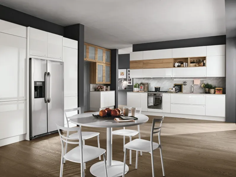 Cucina Moderna ad angolo Isla 05 di Colombini Casa Artec