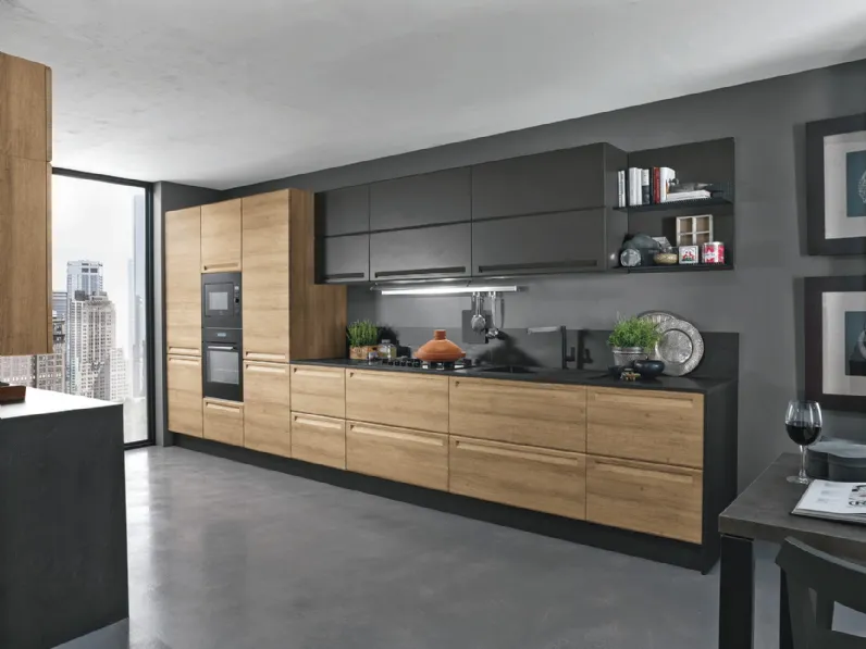 Cucina Moderna lineare Isla 06 di Colombini Casa Artec