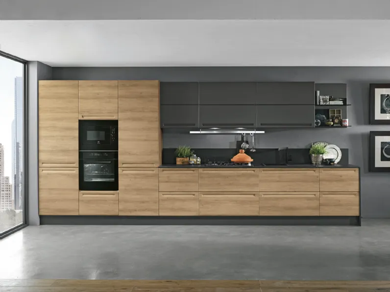 Cucina Moderna lineare Isla 06 di Colombini Casa Artec