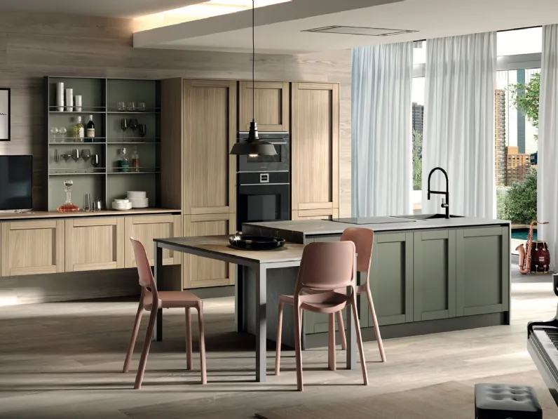 Cucina Moderna con isola Jazz 07 di Essebi