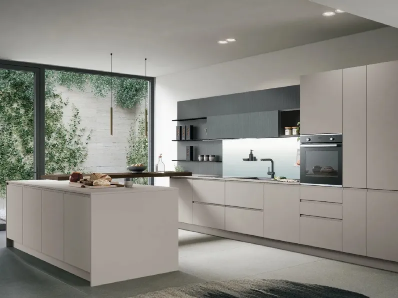 Cucina Moderna con penisola Joy 04 di Forma Cucine