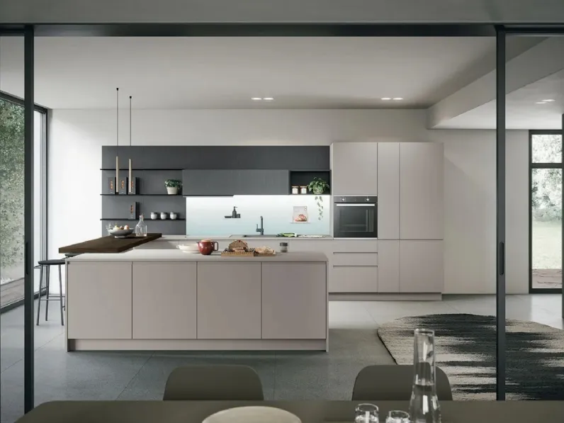 Cucina Moderna con penisola Joy 04 di Forma Cucine