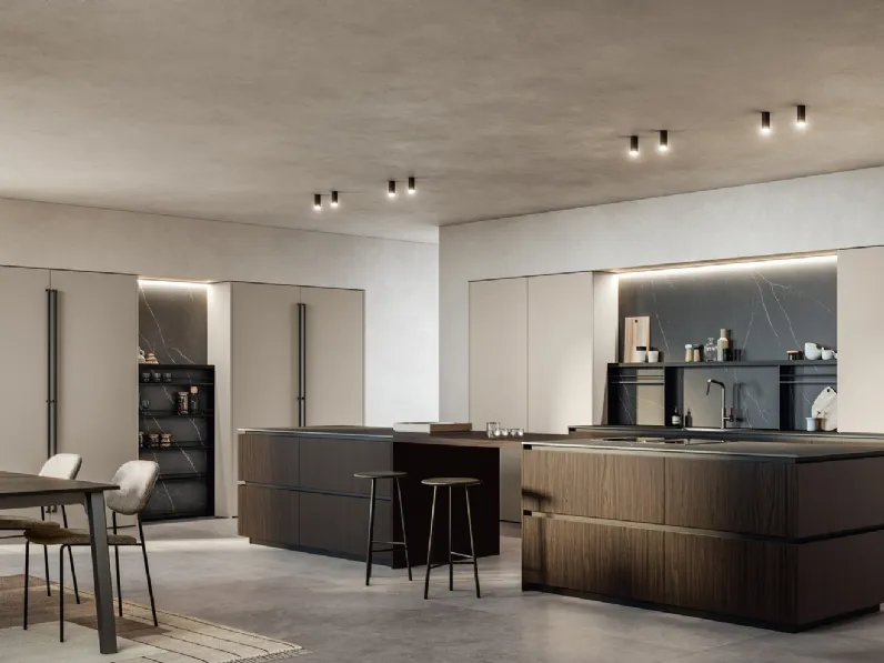 Cucina Moderna con isola Kalì 04 di Arredo3