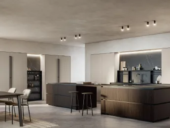 Kalì 04, l'isola moderna che trasforma la cucina in un capolavoro di design e funzionalità.
