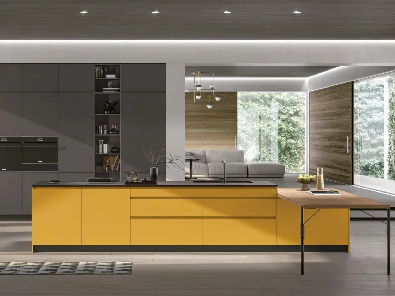 Cucina Moderna con isola Karma Modern 01 di Stosa