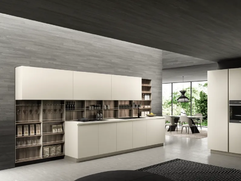 Cucina Moderna ad angolo Lab13 Kitchen 12 di Aran