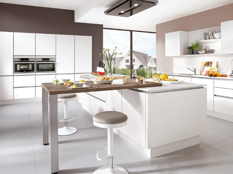 Cucina Moderna con isola Laser 427 di Nobilia