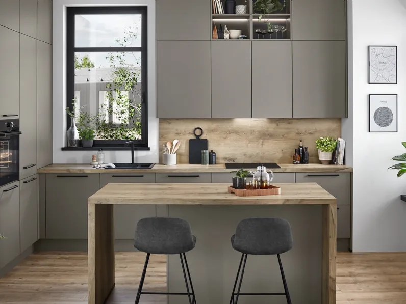 Cucina Moderna angolare Laser 461 di Nobilia