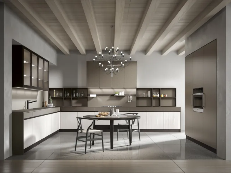 Cucina Moderna Logos angolare di Home Cucine