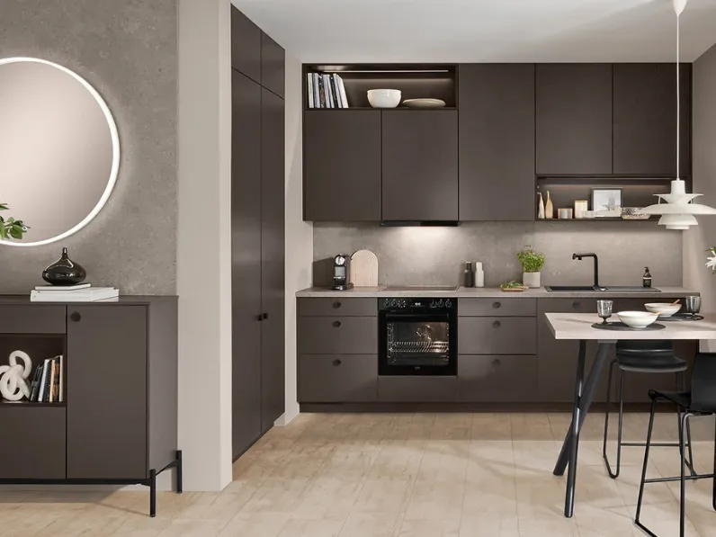 Cucina Moderna lineare Look 605 di Nobilia