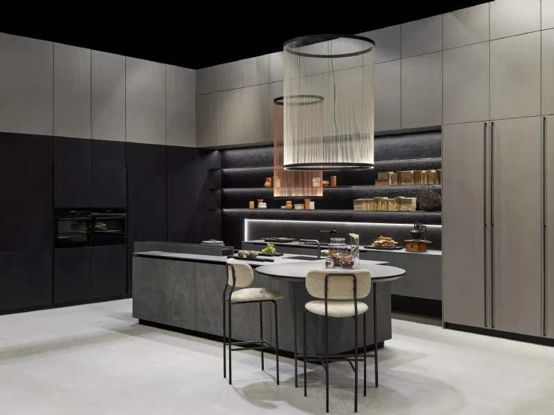 Cucina Moderna ME Materia Orobico Grigio di Meson's Cucine