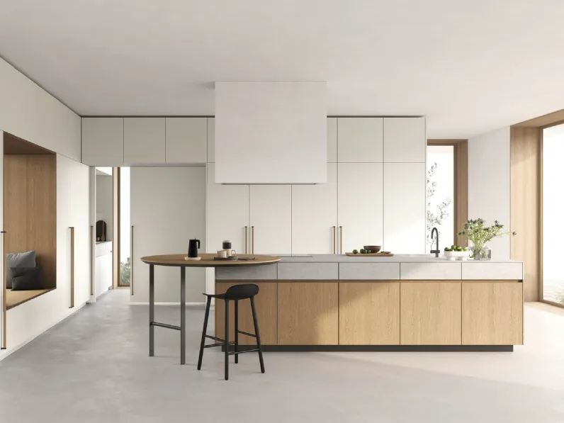 Cucina Moderna M2 Riga M con isola di Meson's Cucine