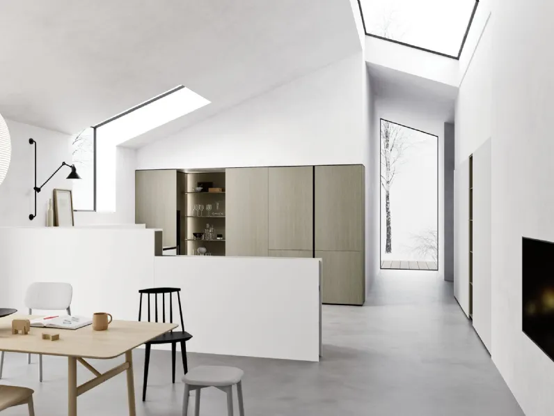 Cucina Moderna angolare ME Trim Artico di Meson's Cucine